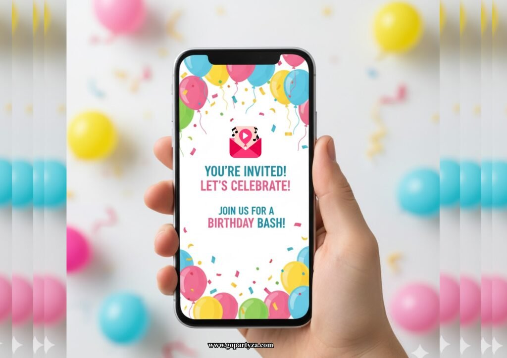 Birthday Invitation Video Maker