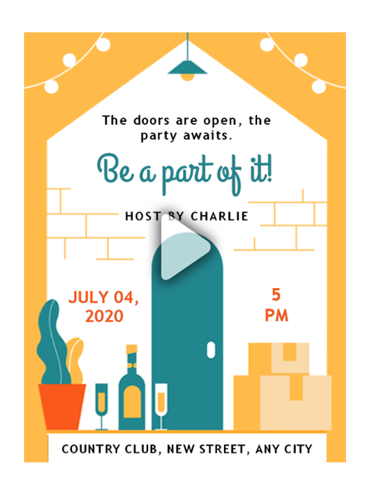 housewarming invitation