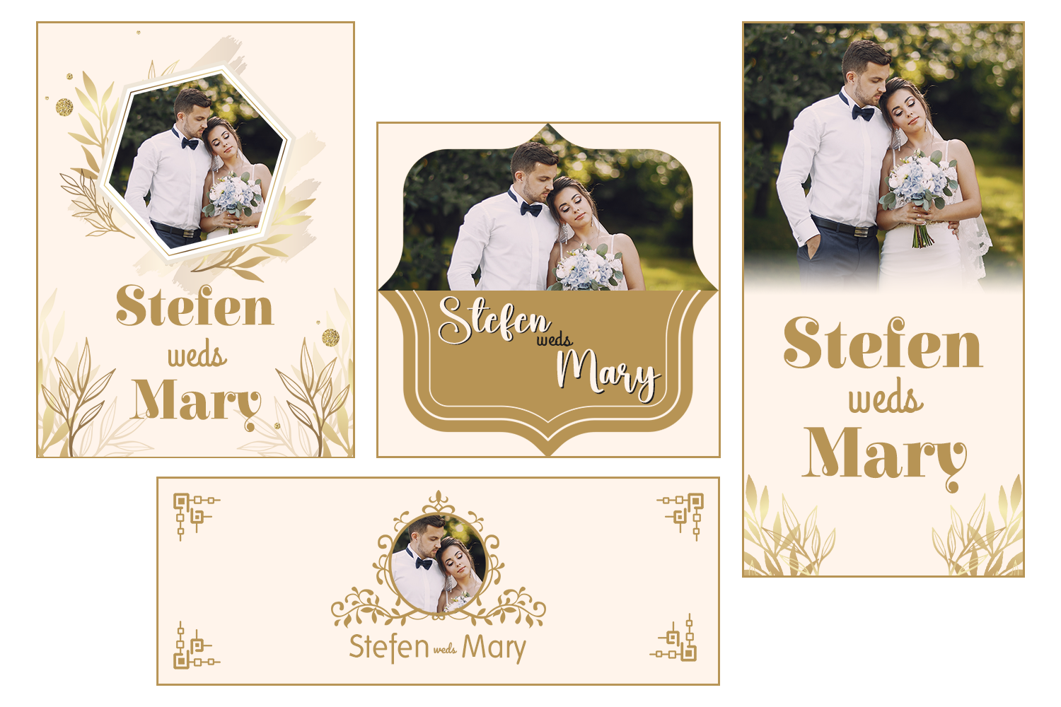 wedding invitation with video