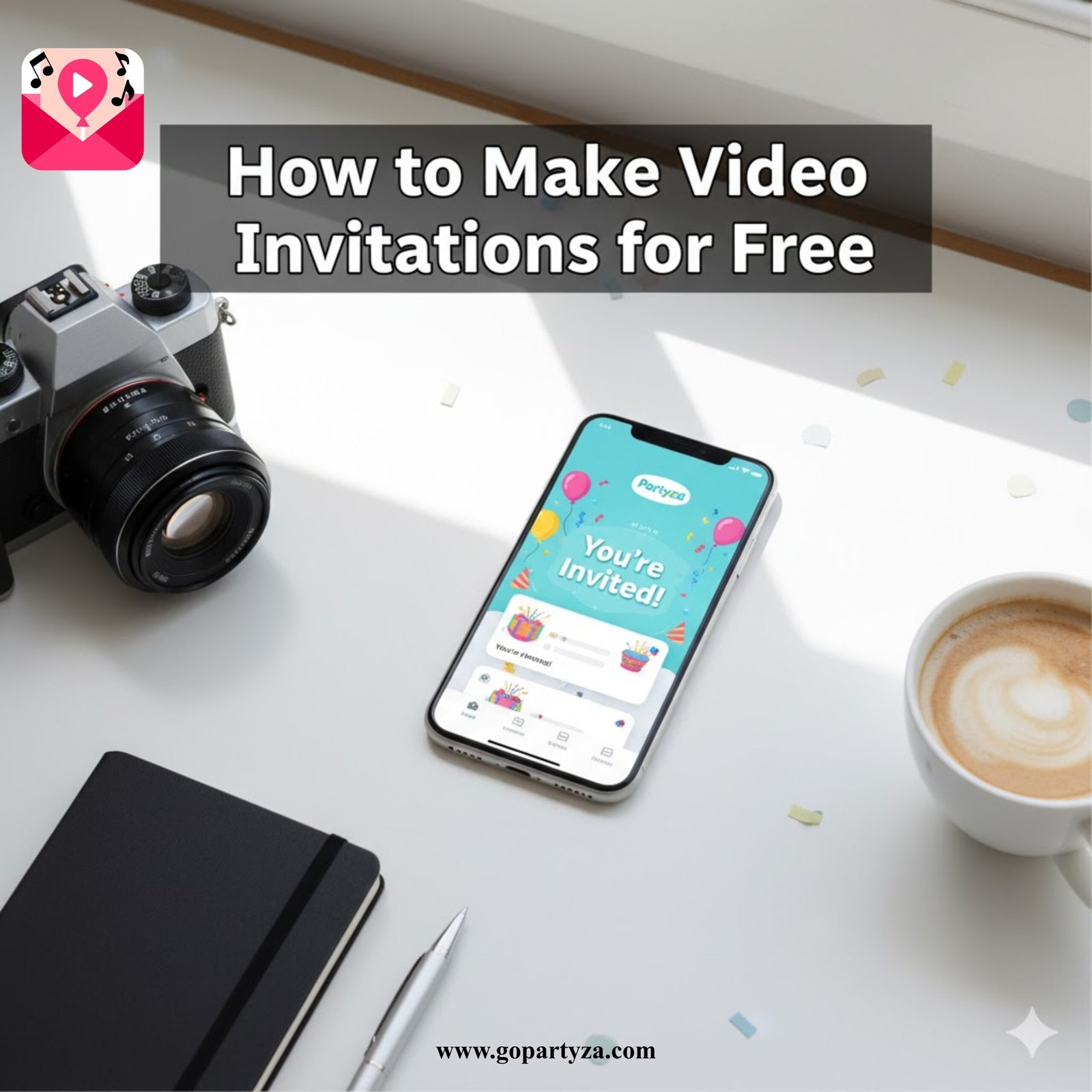 how to make video invitations for free