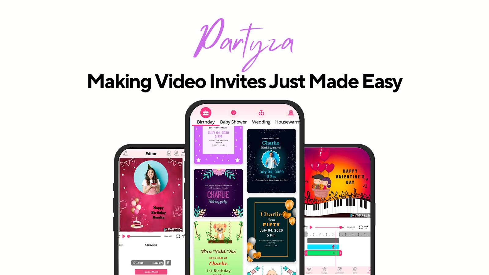 Video Invitations Maker