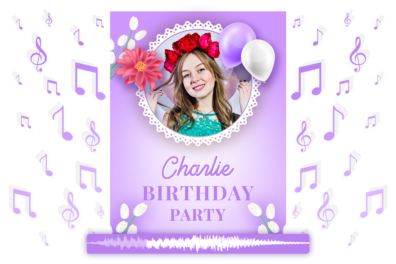 birthday invitation video maker online