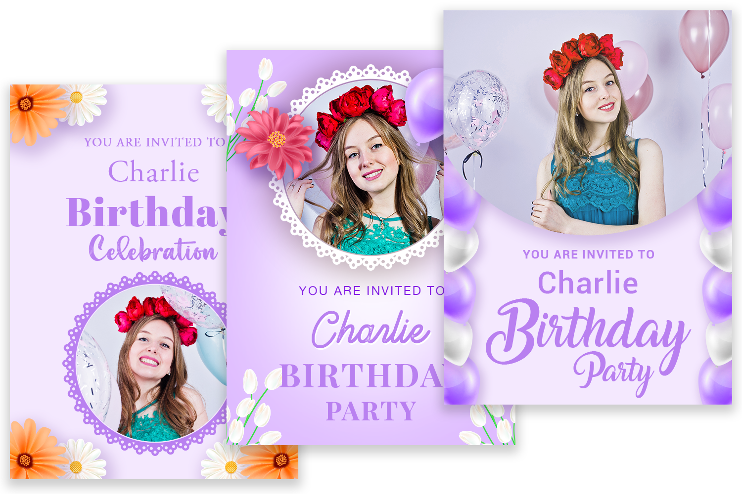 birthday invitation video template