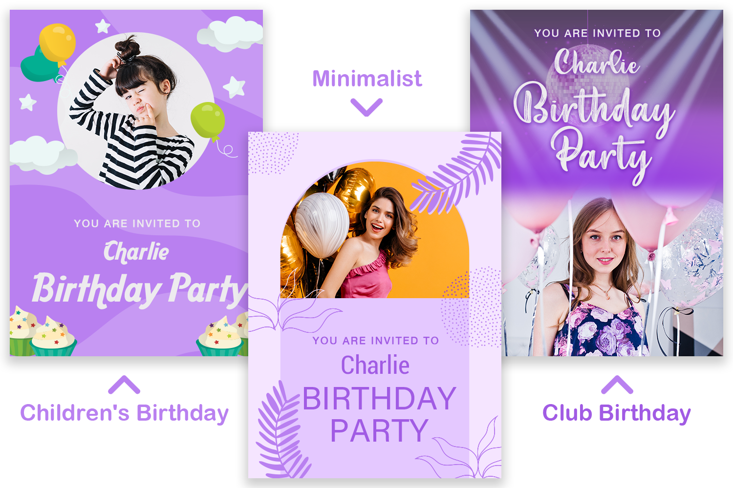 video invitation for birthday party