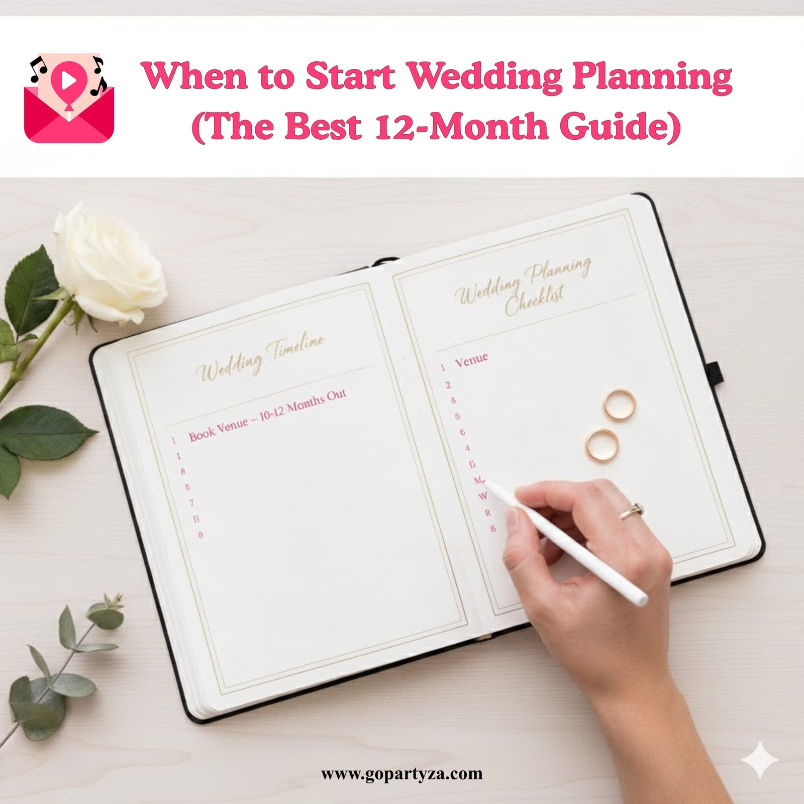 When to Start Wedding Planning (The Best 12-Month Guide)