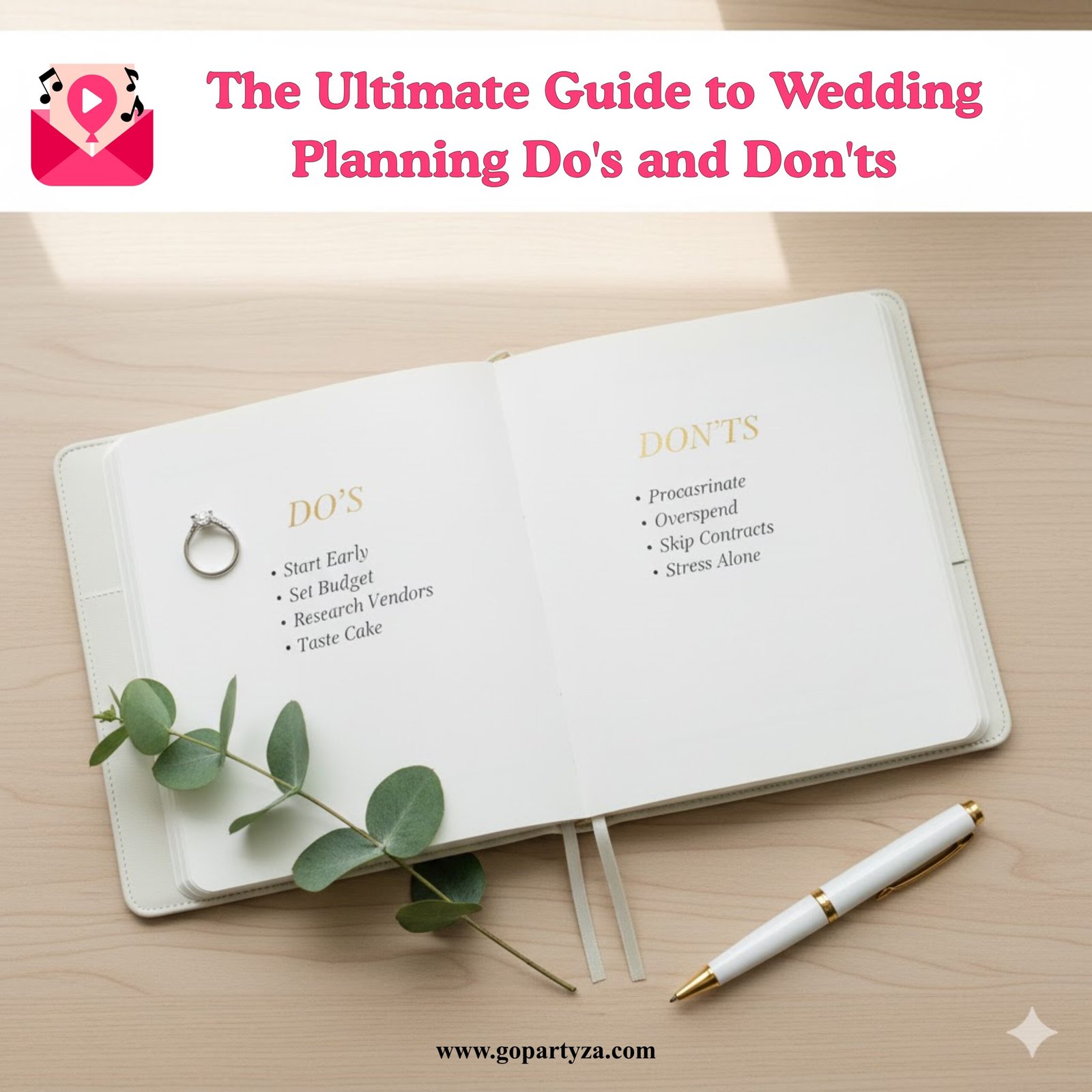 Wedding Planning Do's and Don'ts: 20 Top Tips for a Perfect Day