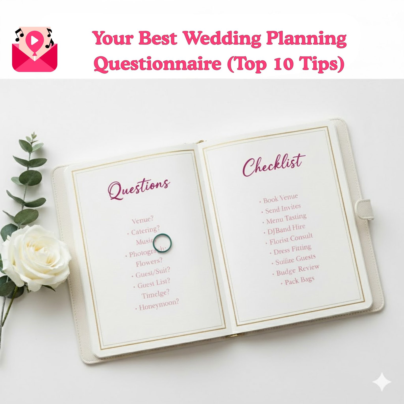 Your Best Wedding Planning Questionnaire (Top 10 Tips)