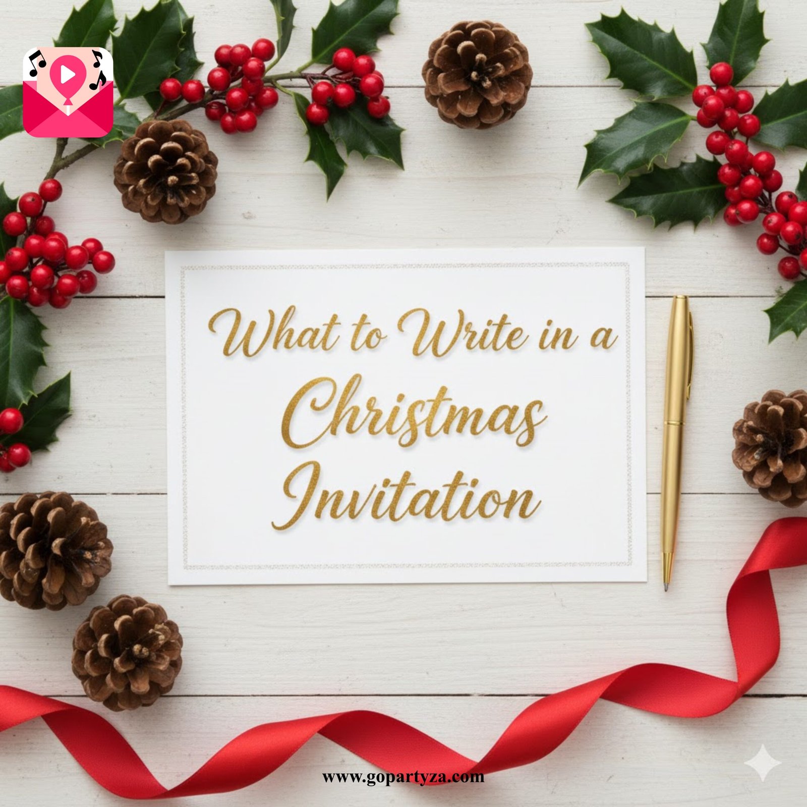 Christmas Party Invitation Wording: 20+ Best Examples