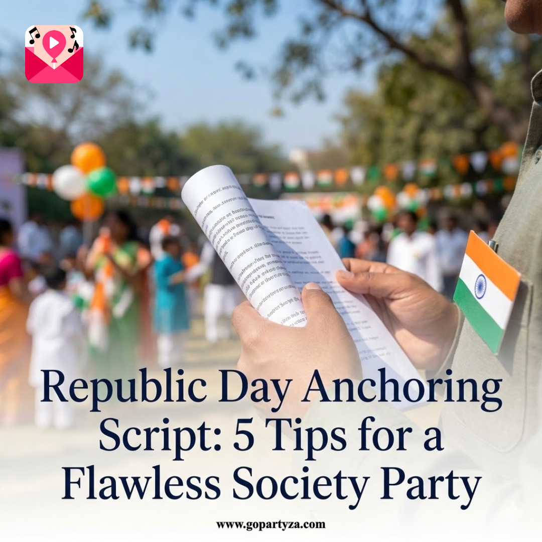 Republic Day Anchoring Script: 5 Tips for a Flawless Society Party (2026)