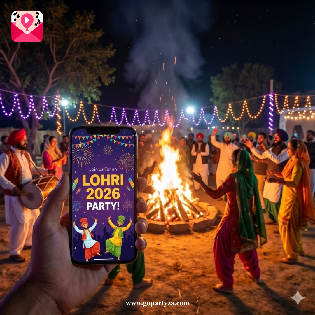 How to Create a Vibrant Lohri 2026 Video Invitation (Step-by-Step Guide)