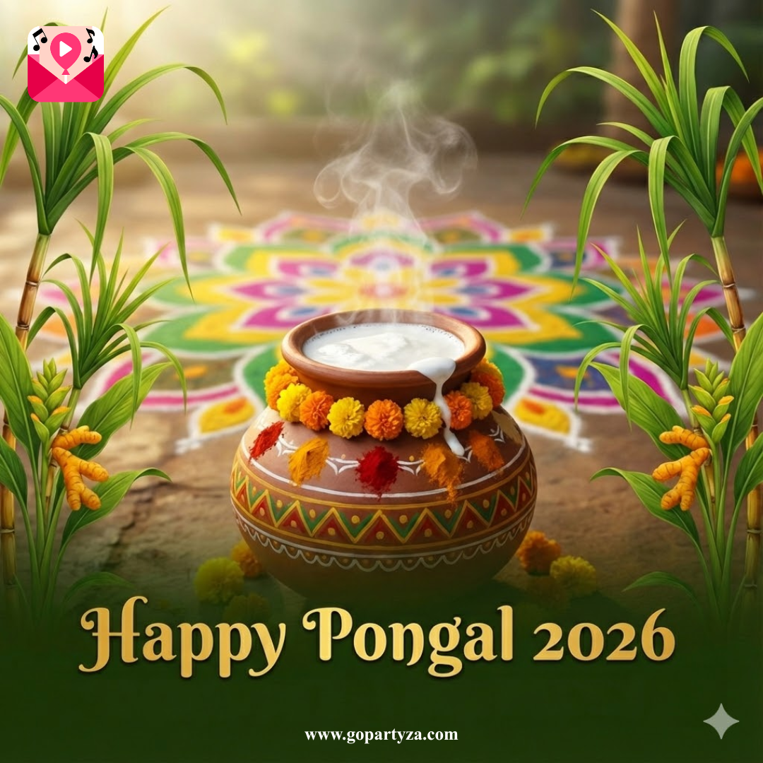 Happy Pongal 2026: 4-Day Celebration Guide, Kolam Ideas & Digital Invites