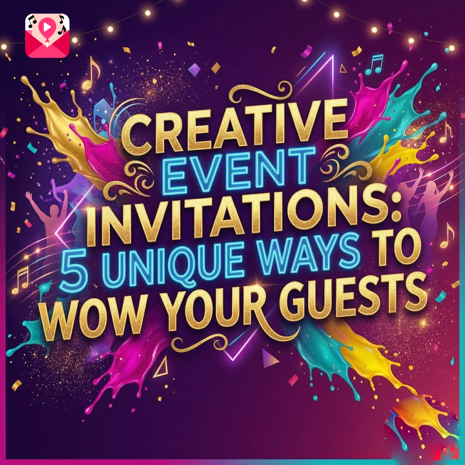 Creative Event Invitations: 5 Unique Ways to Wow Your Guests