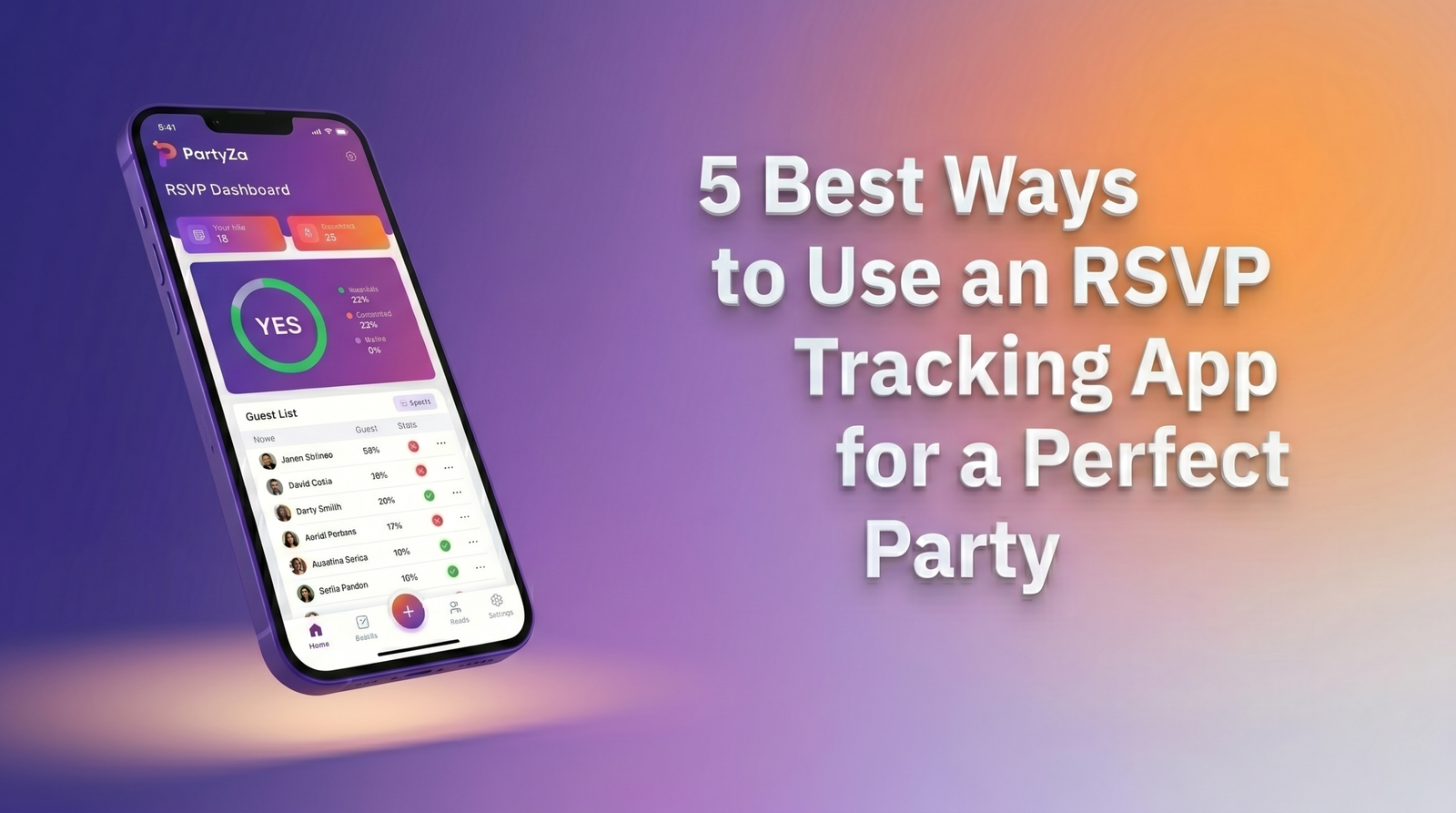 5 Best Ways to Use an RSVP Tracking App for a Perfect Party
